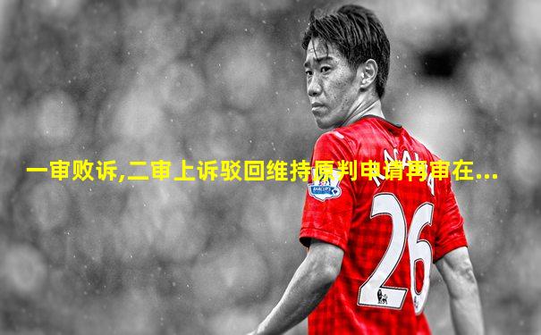 一审败诉,二审上诉驳回维持原判申请再审在...