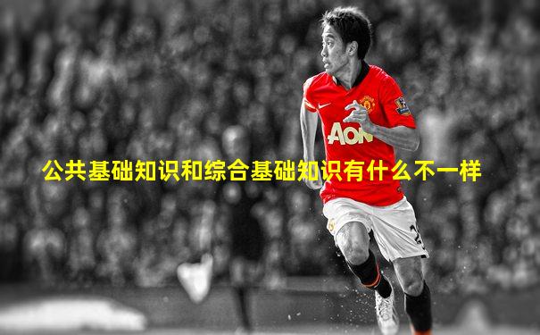 公共基础知识和综合基础知识有什么不一样