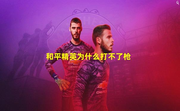 和平精英为什么打不了枪