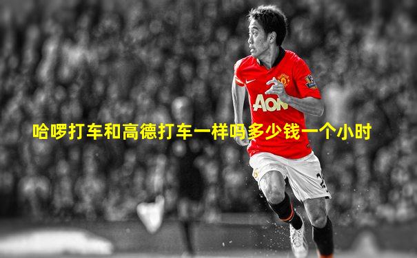 哈啰打车和高德打车一样吗多少钱一个小时