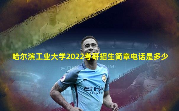 哈尔滨工业大学2022考研招生简章电话是多少