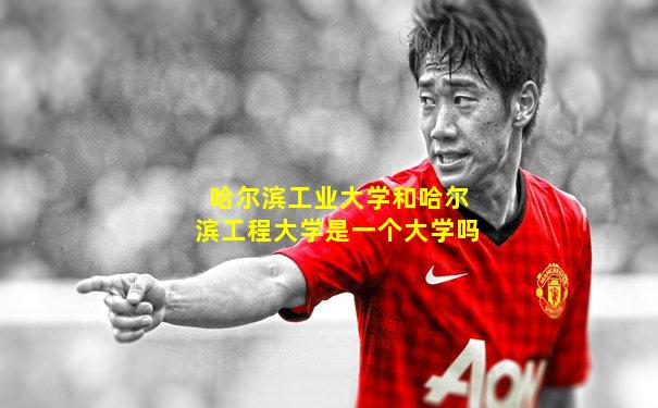 哈尔滨工业大学和哈尔滨工程大学是一个大学吗