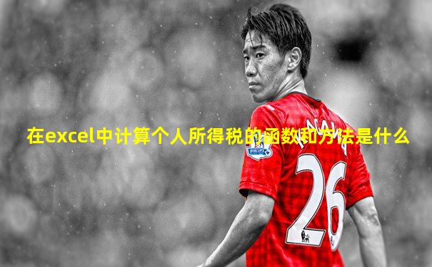 在excel中计算个人所得税的函数和方法是什么