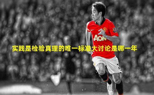 实践是检验真理的唯一标准大讨论是哪一年