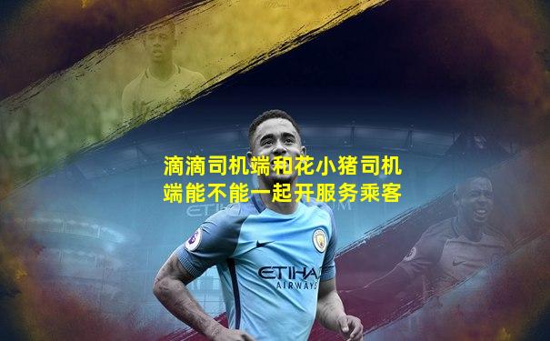 滴滴司机端和花小猪司机端能不能一起开服务乘客
