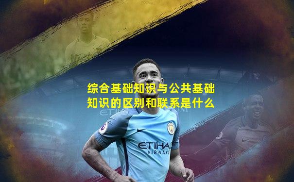 综合基础知识与公共基础知识的区别和联系是什么