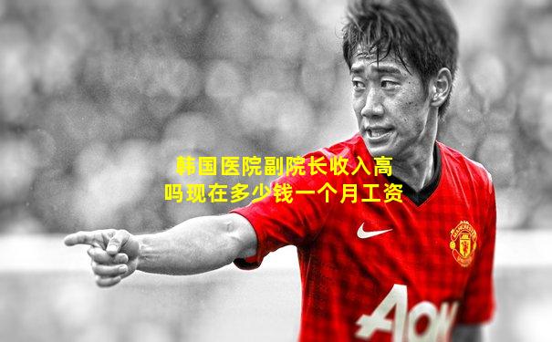 韩国医院副院长收入高吗现在多少钱一个月工资